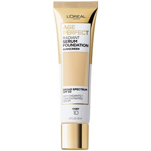 L'Oreal Paris Age Perfect Radiant Serum Foundation with SPF 50, Ivory - CVS Pharmacy