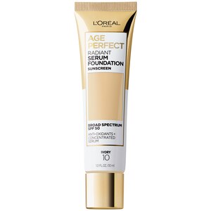 L'Oreal Paris Age Perfect Radiant Serum Foundation with SPF 50, Ivory - CVS Pharmacy