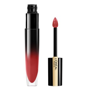 L'Oreal Paris Brilliant Signature Shiny Lip Stain Lipstick, Be Fiery - 0.21 Oz , CVS