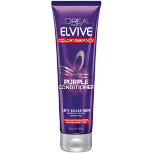  L'Oreal Paris Elvive Color Vibrancy Purple Conditioner for Color Treated Hair, 5.1 OZ 