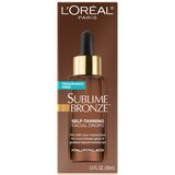 L'Oreal Paris Sublime Bronze Self-Tanning Facial Drops, Fragrance-Free, 1 OZ, thumbnail image 3 of 9