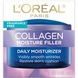 L'Oreal Paris Collagen Moisture Filler Facial Day Cream Fragrance Free, 1.7 OZ, thumbnail image 2 of 6