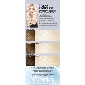 L'Oreal Paris Feria Hyper Platinum Advanced Lightening System Bleach L'Oreal Paris Feria Hyper Platinum Advanced Lightening System Bleach