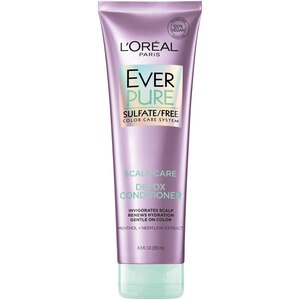 L'Oreal Paris EverPure Scalp Care + Detox Sulfate Free Conditioner with Menthol, 8.5 OZ