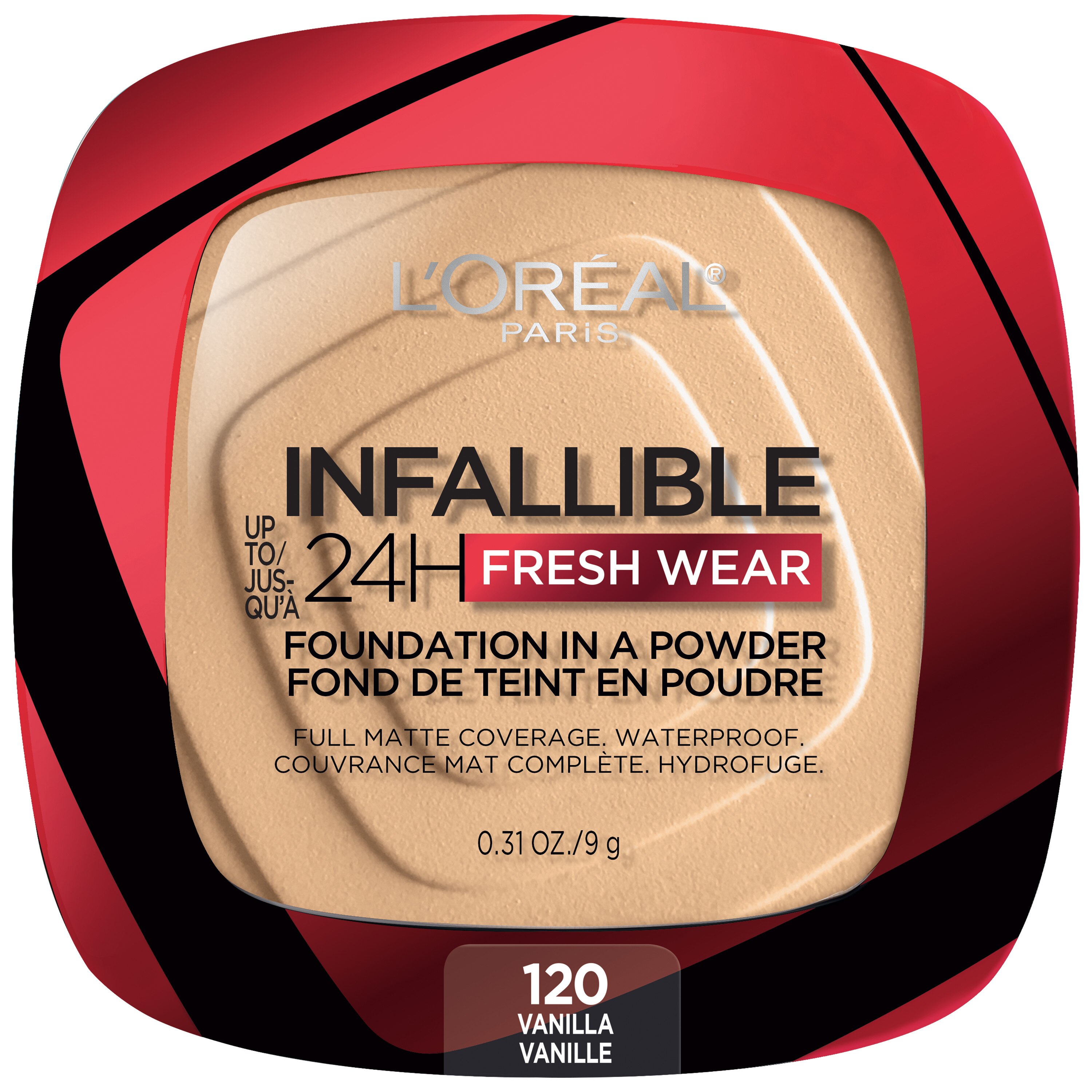 L'Oreal Paris Infallible Up To 24H Fresh Wear In A Powder, Matte Finish, Vanilla - 0.31 Oz , CVS
