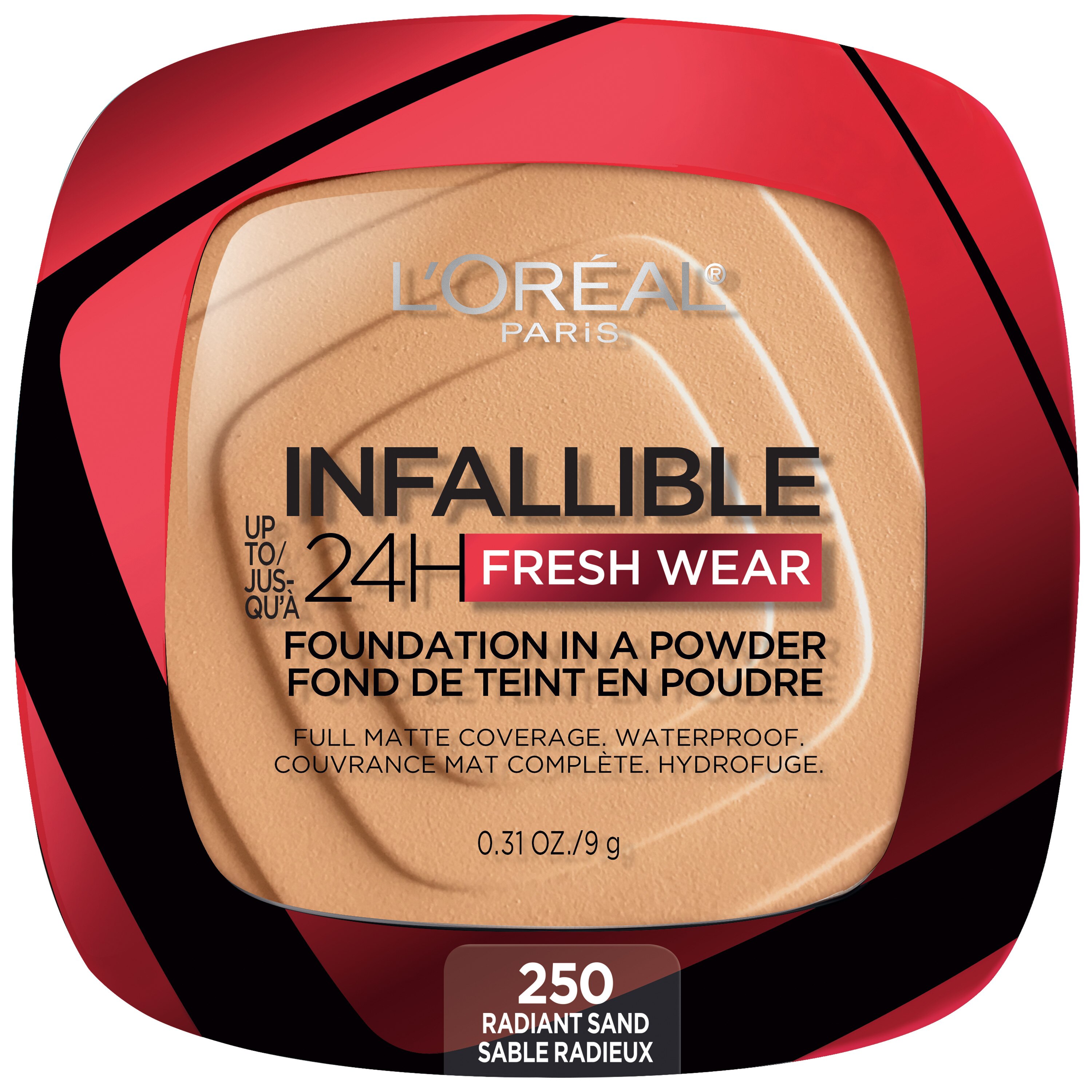 L'Oreal Paris Infallible Up To 24H Fresh Wear In A Powder, Matte Finish, Radiant Sand - 0.31 Oz , CVS