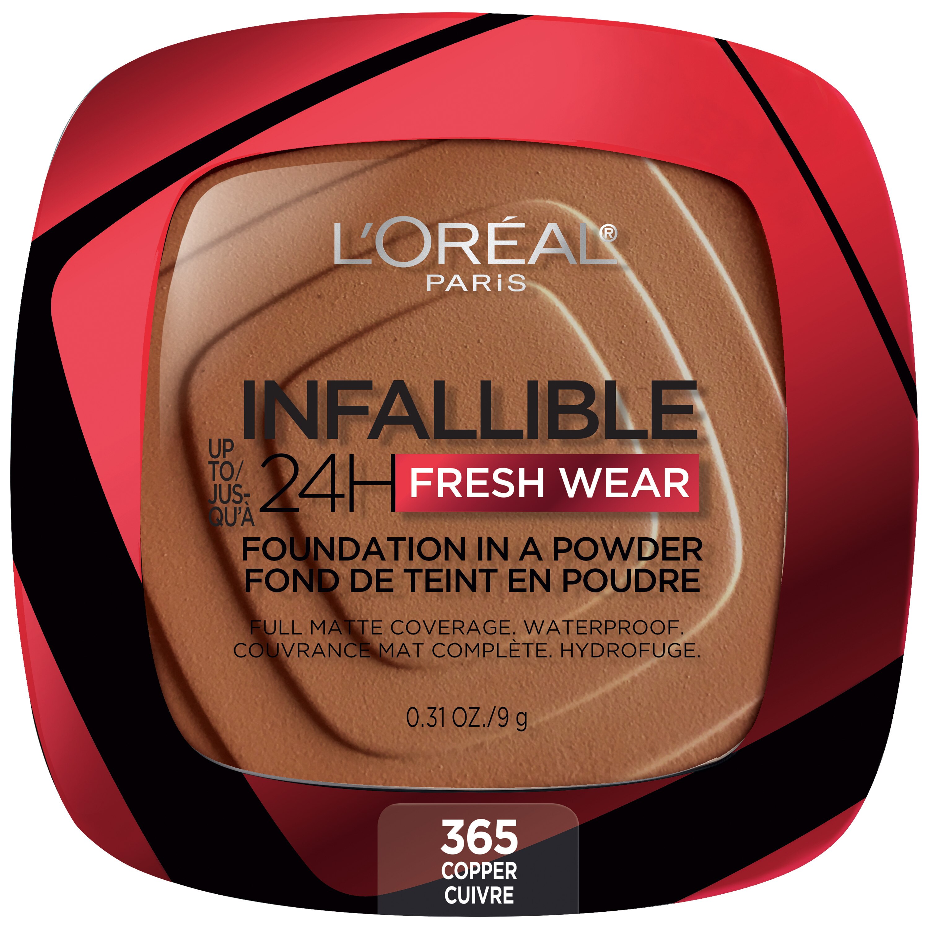 L'Oreal Paris Infallible Up To 24H Fresh Wear In A Powder, Matte Finish, Copper - 0.31 Oz , CVS