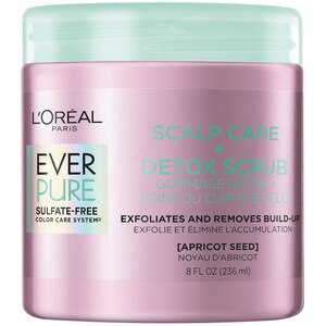 L'Oreal Paris EverPure Scalp Care + Detox Scrub, Sulfate Free, 8 OZ