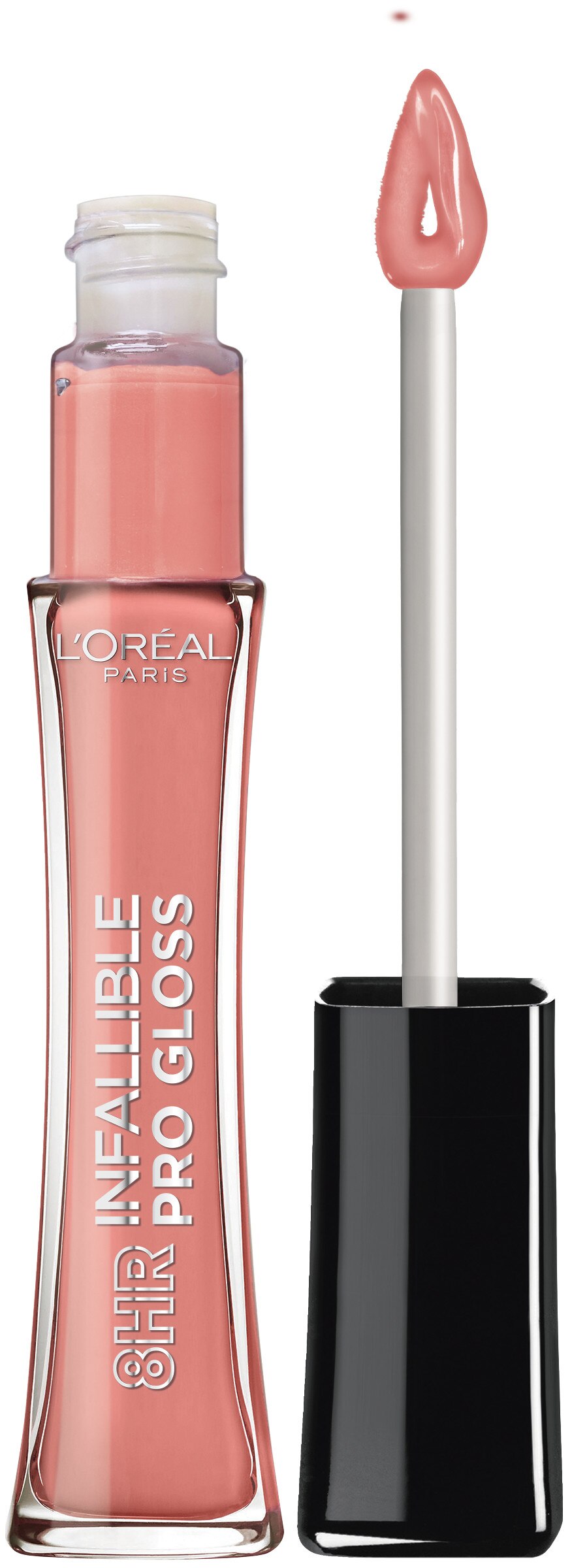 L'Oreal Paris Infallible 8 Hour Pro Lip Gloss, Hydrating Finish, Shell Pink - 0.21 Oz , CVS
