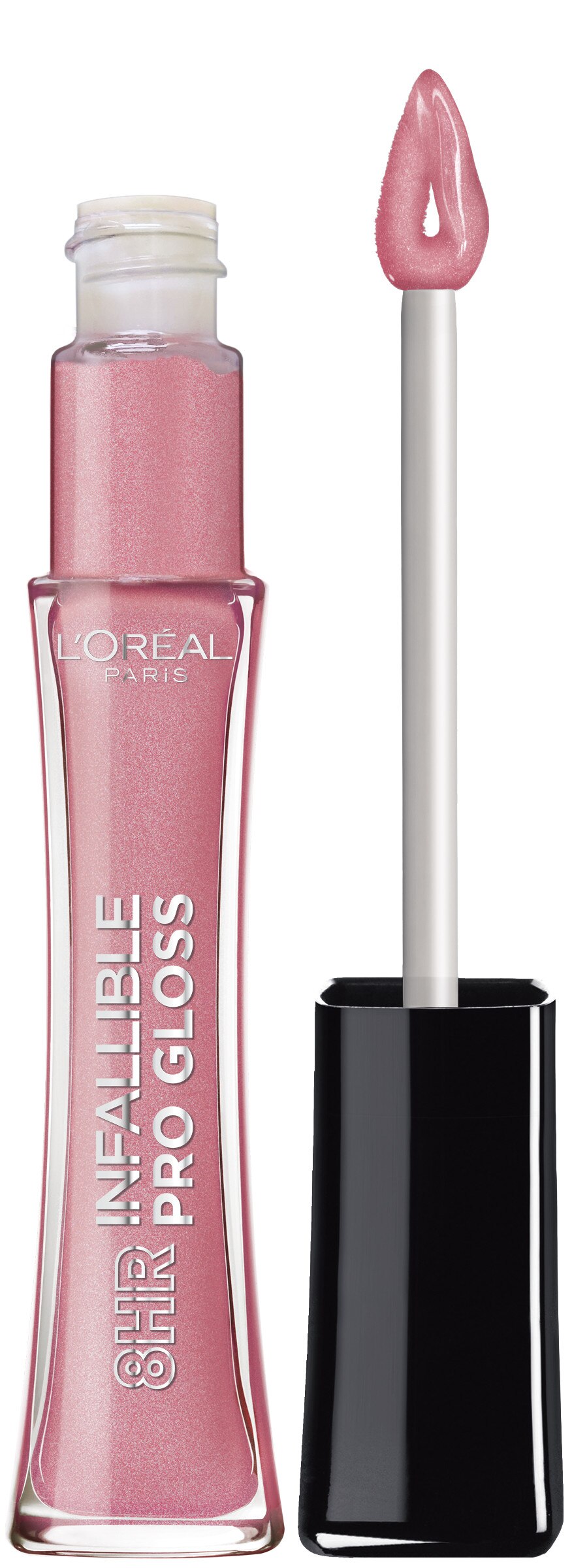 L'Oreal Paris Infallible 8 Hour Pro Lip Gloss, Hydrating Finish, Pink Opal - 0.21 Oz , CVS