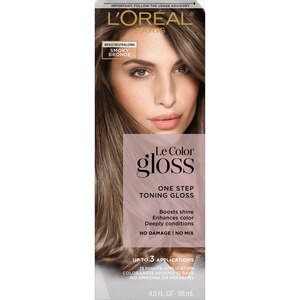 L'Oreal Paris Le Color Gloss - Brillo matizador de un paso para la ducha, 4 oz