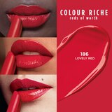L'Oreal Paris Colour Riche Reds of Worth Satin Lipstick with Intense Color, thumbnail image 5 of 9
