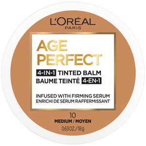 L'Oreal Paris Age Perfect 4-in-1 Tinted Face Balm Foundation, Medium 10, 0.61 Fl Oz - 0.6 Oz , CVS