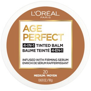 L'Oreal Paris Age Perfect 4-in-1 Tinted Face Balm Foundation, Medium 20, 0.61 Fl Oz - 0.6 Oz , CVS