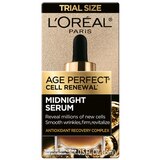 L'Oreal Paris Trial Size Age Perfect Cell Renewal Midnight Serum Anti-Aging Complex, 0.5 OZ, thumbnail image 3 of 7