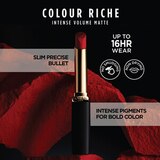 L'Oreal Paris Colour Riche Intense Volume Matte Lipstick, thumbnail image 3 of 6