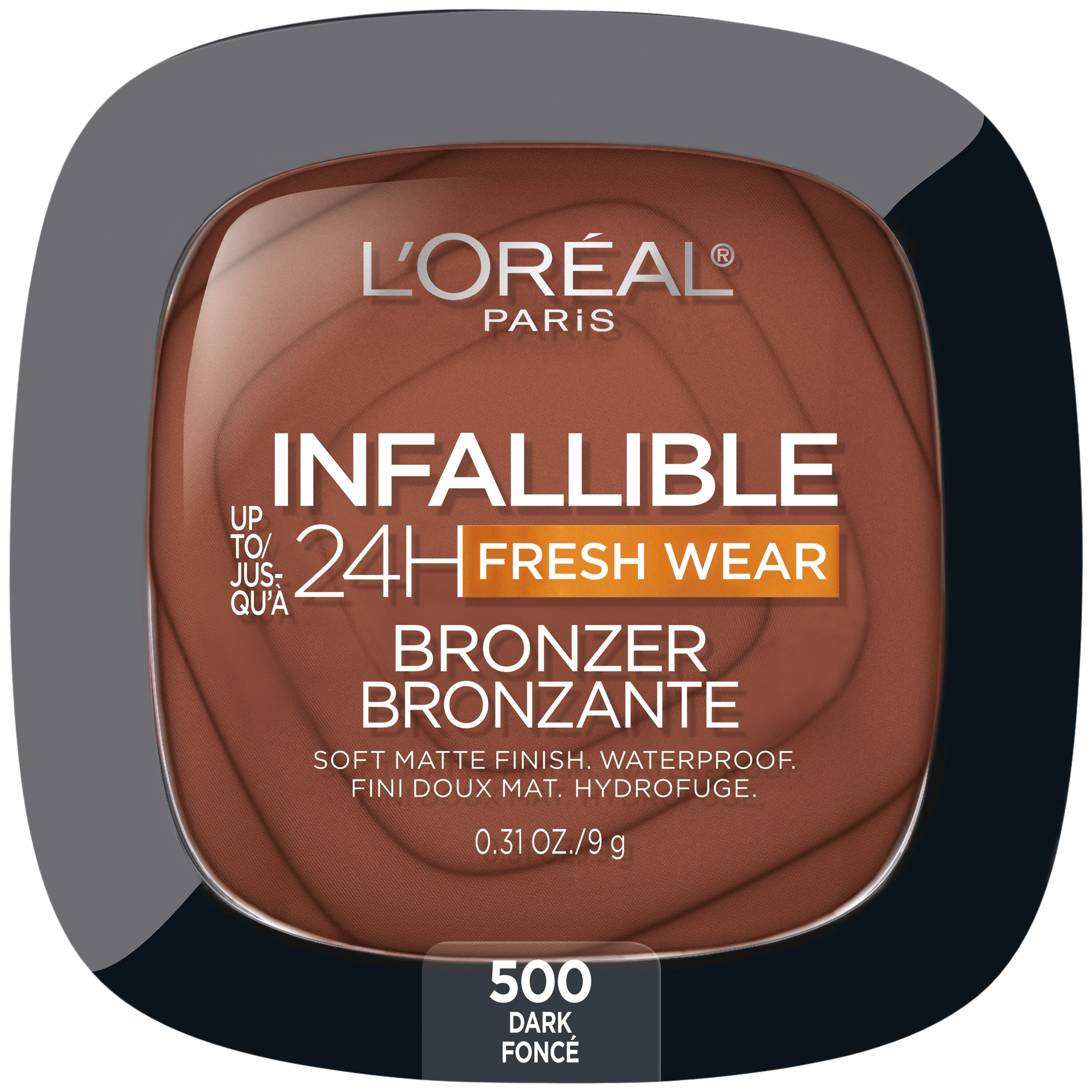 L'Oreal Paris Infallible Up To 24H Fresh Wear Soft Matte Bronzer, Dark, 0.31 Oz , CVS