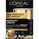 L'Oreal Paris Age Perfect Cell Renewal Midnight Cream, Antioxidants, 1.7 OZ, thumbnail image 2 of 9
