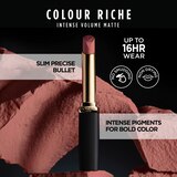 L'Oreal Paris Colour Riche Intense Volume Matte Lipstick, thumbnail image 4 of 7