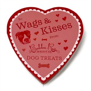 Bubba Rose Biscuit Co. Wags & Kisses Dog Treat Valentine's Box, 13 Ct , CVS