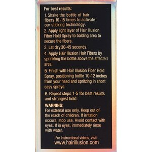 Hair Illusion 100% Natural Hair Fibers, OZ Hair Illusion 100% Natural Hair Fibers, OZ