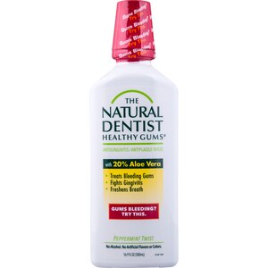 The Natural Dentist Healthy Gums Antigingivitis Rinse, Peppermint Twist, 16.9 oz