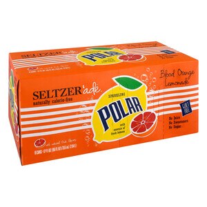 Polar Seltzer'ade Blood Orange Lemonade, 12 Oz Cans, 8 Pack , CVS