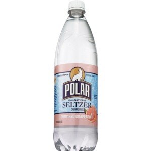 Polar Seltzer Ruby Red Grapefruit Sparkling Water, 1L Bottle