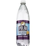 Polar Seltzer Blueberry Lemonade Sparkling Water, 1L Bottle, thumbnail image 1 of 2