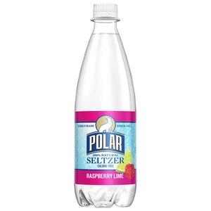 Polar Seltzer Raspberry Lime Sparkling Water - 20 Oz Bottle , CVS