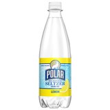 Polar Seltzer Lemon Sparkling Water, 20 OZ Bottle, thumbnail image 1 of 3