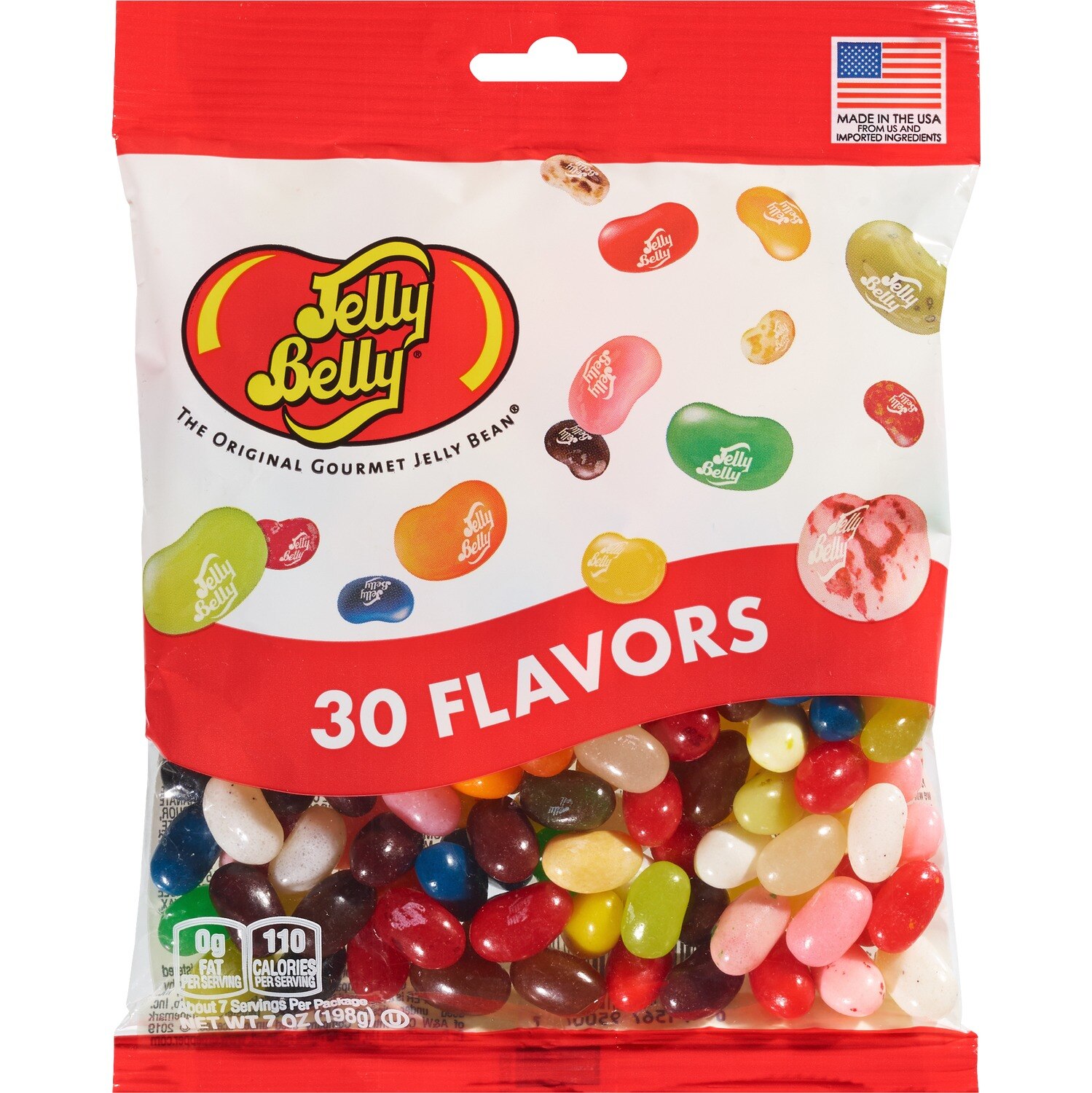 Jelly Belly - Caramelos masticables gourmet, 30 sabores