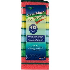 Dollar Deals Eagle Scrubber Sponges, 10 Ct - 8 Ct , CVS