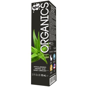 Wet Organics - Lubricante a base de áloe orgánico, 3.1 oz