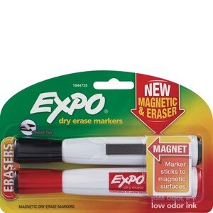 Expo Dry Erase Markers, 2CT