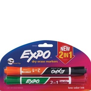 Expo 2 In 1 Dry Erase Markers
