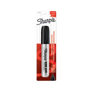 Sharpie Pro King Size Permanent Marker, Large Chisel Tip, Black, 1 Count