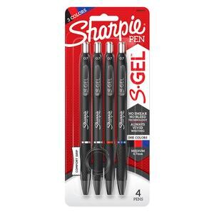 Sharpie S-Gel, Gel Pens, Medium Point, Assorted Colors, 4 Ct , CVS
