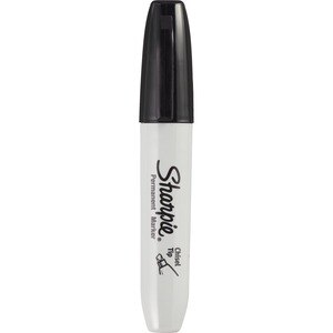 Sharpie Chisel Tip Permanent Marker, Black