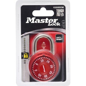 Master Lock Combination Padlock, Assorted Colors , CVS