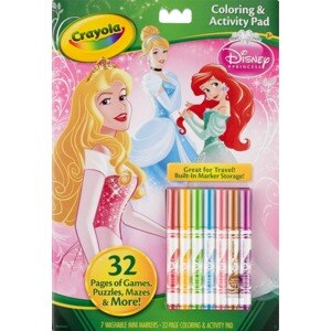 Crayola Disney Princess - Almohadilla de actividades, para colorear