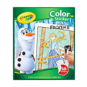  Crayola Frozen 2 Coloring Pages and Stickers 
