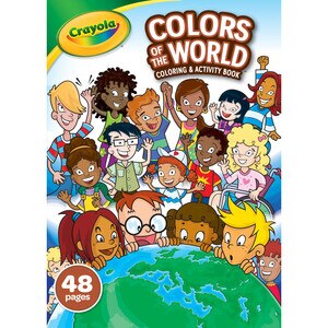 Crayola Colors of the World Coloring Book,  48pg
