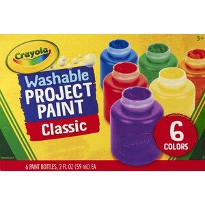 Crayola Kid's Paint Assorted Colors - 6 Ct , CVS