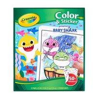 Crayola - Páginas para colorear y calcomanías, Baby Shark
