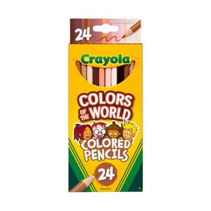 Crayola Colors of the World - Lápices, 24 u.