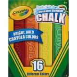 Crayola Washable Sidewalk Chalk, thumbnail image 1 of 4