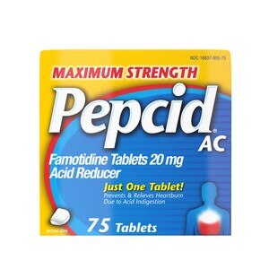 Pepcid AC Maximum Strength For Heartburn Prevention & Relief, 75 Ct , CVS