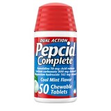 Pepcid Complete Acid Reducer and Antacid Chewable Tablets, Cool Mint, thumbnail image 5 of 9