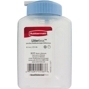 Rubbermaid Serving Saver Juice Box Leak Resistant 8.5 Ounces (Pack Of 6)